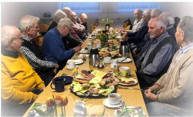 beim Männerfrühstück
