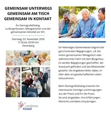 Info-Veranstaltung über Bürgerbus- und Mittagstisch-Angebote
